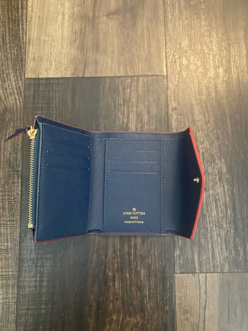 Louis Vuitton TriFold Wallet Monogram Empreinte Portefeuille Victorine M41938 - Picture 3 of 12